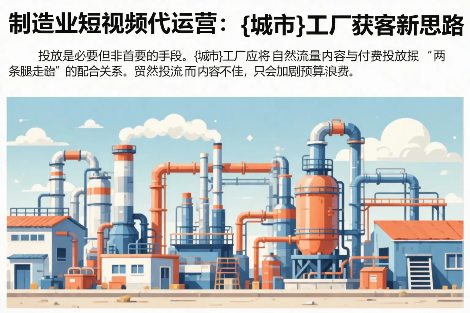制造业短视频代运营：南宁工厂获客新思路