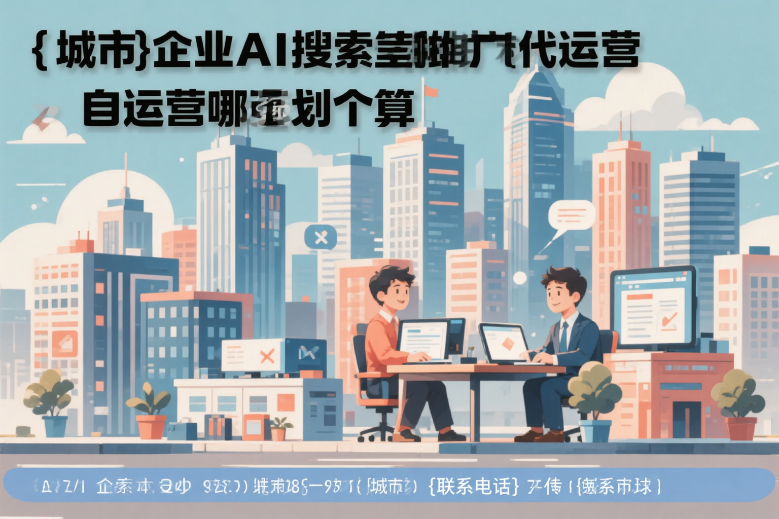 南宁企业AI搜索推广代运营和自运营哪个更划算