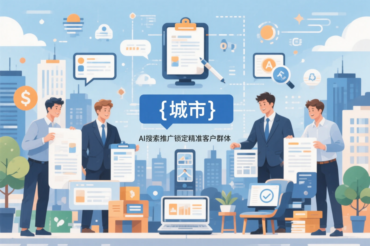 南宁公司如何用AI搜索推广锁定精准客户群体