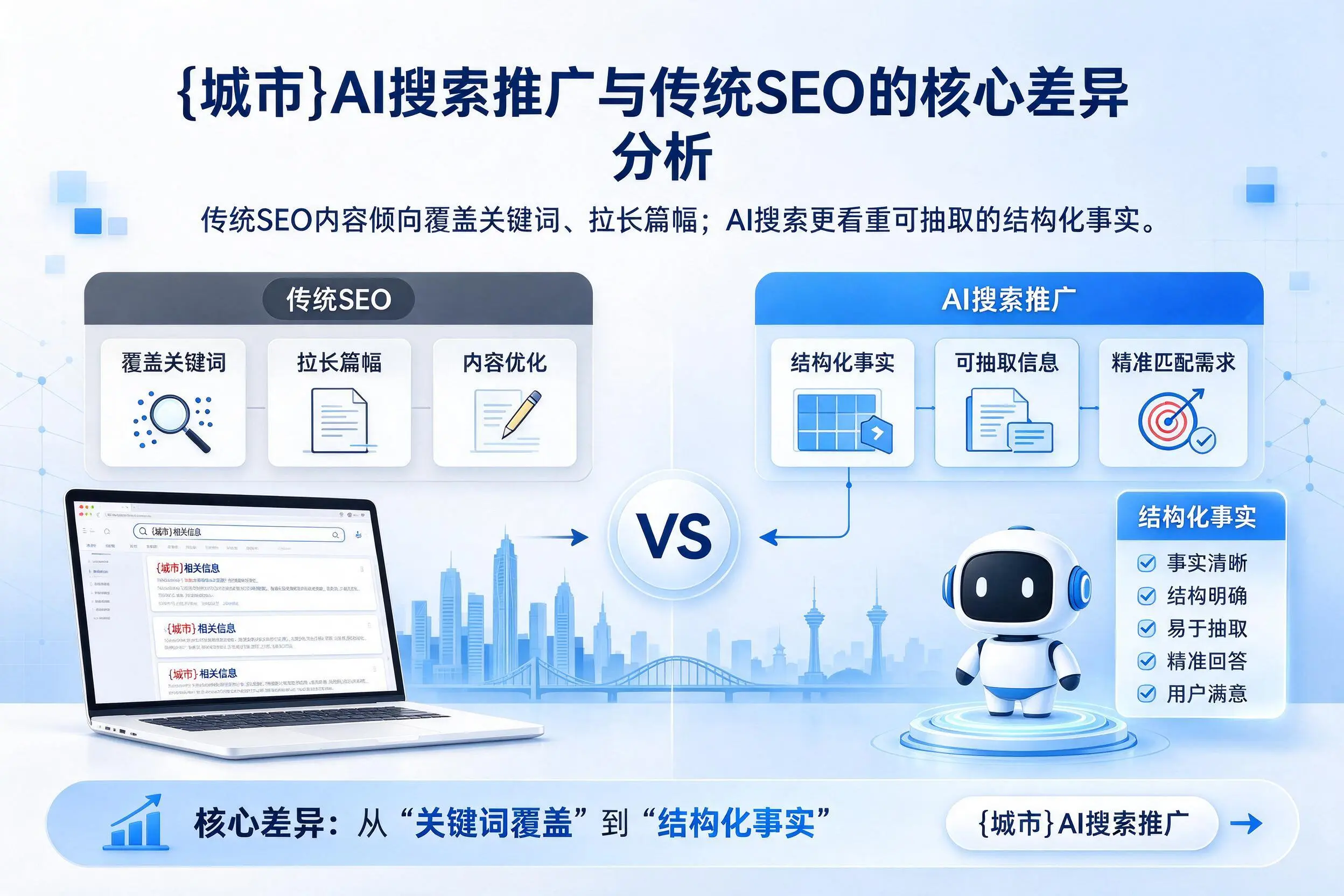 南宁AI搜索推广与传统SEO的核心差异分析